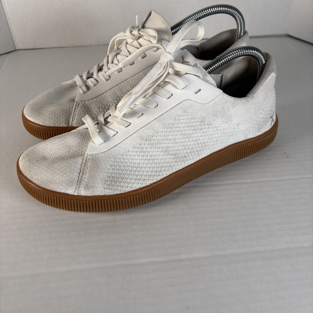 Flux Adapt Trainer Sneakers Mens Size 9 White Knit Comfort Athleisure Training
